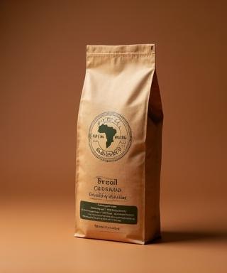 Bag of classic Brazil Cerrado coffee beans